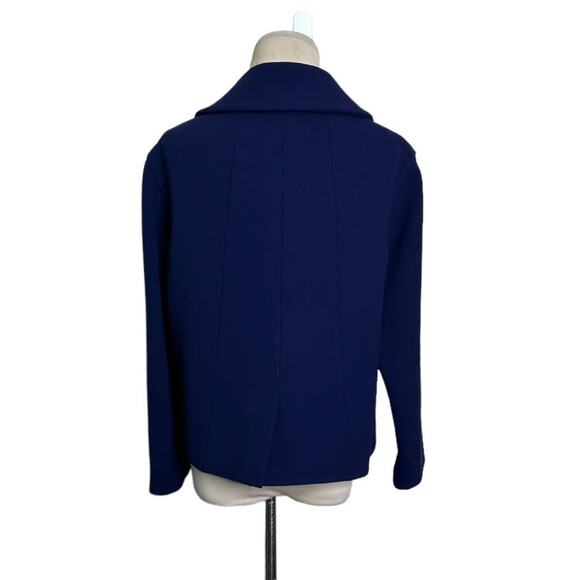 GIORGIO ARMANI Blue Virgin Wool Evening Jacket size 6 - Picture 3 of 9